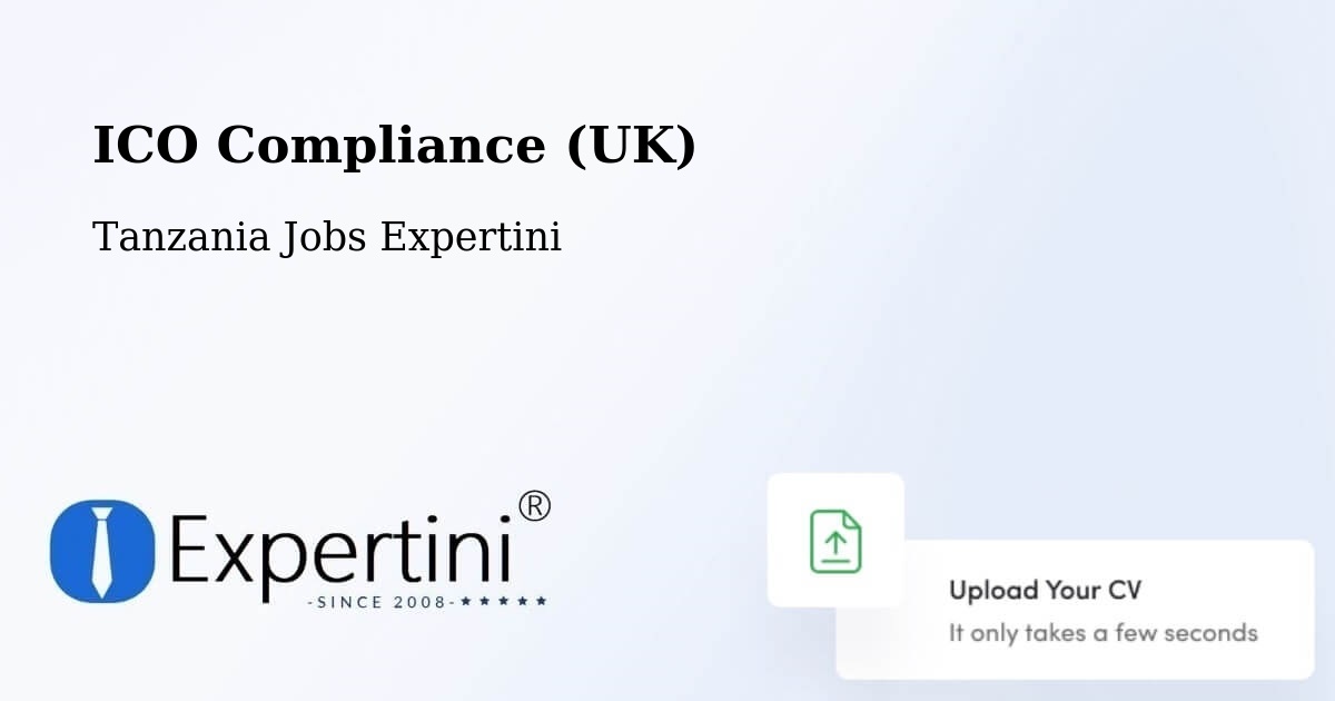 UK Data Protection & ICO Compliance – Nsunga - Tanzania Jobs Expertini
