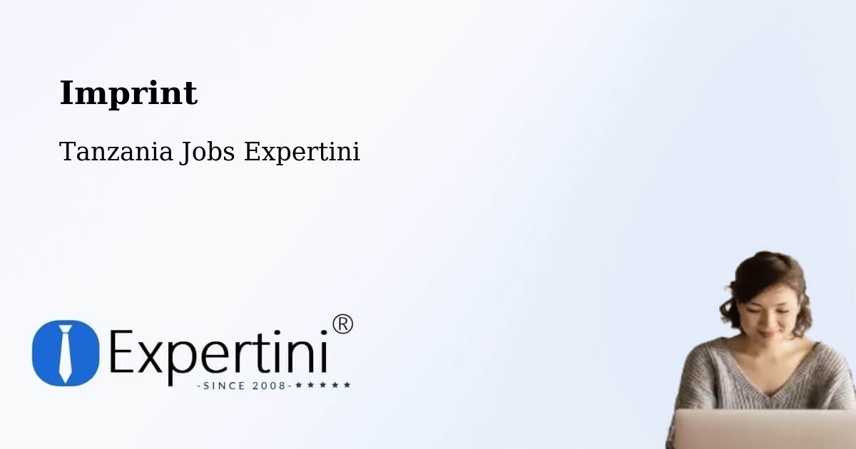 Imprint – Nsunga - Tanzania Jobs Expertini