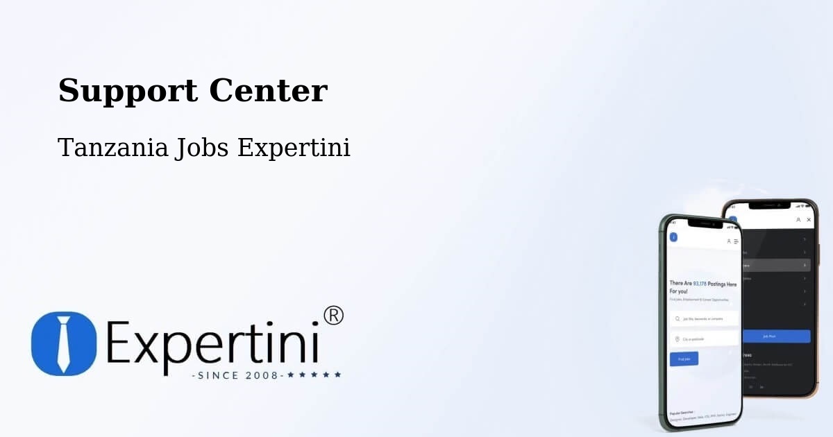 Support Services – Nsunga - Tanzania Jobs Expertini